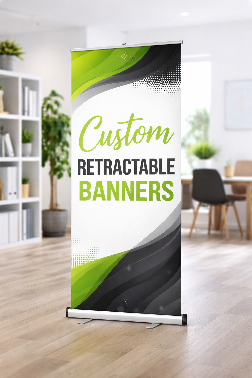 Retractable Banner and Stand