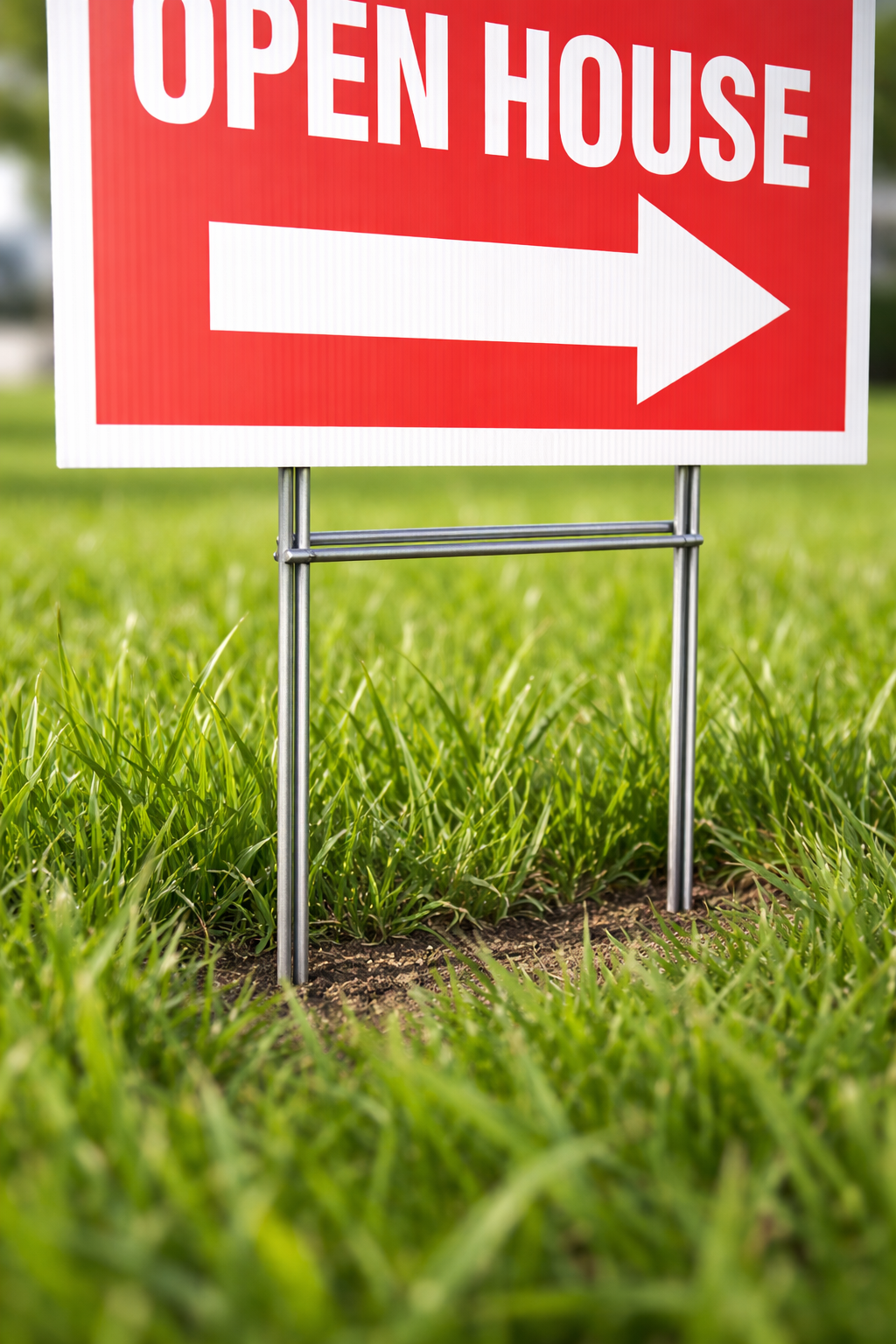 Wire Yard Sign Stakes (H-D Stakes)