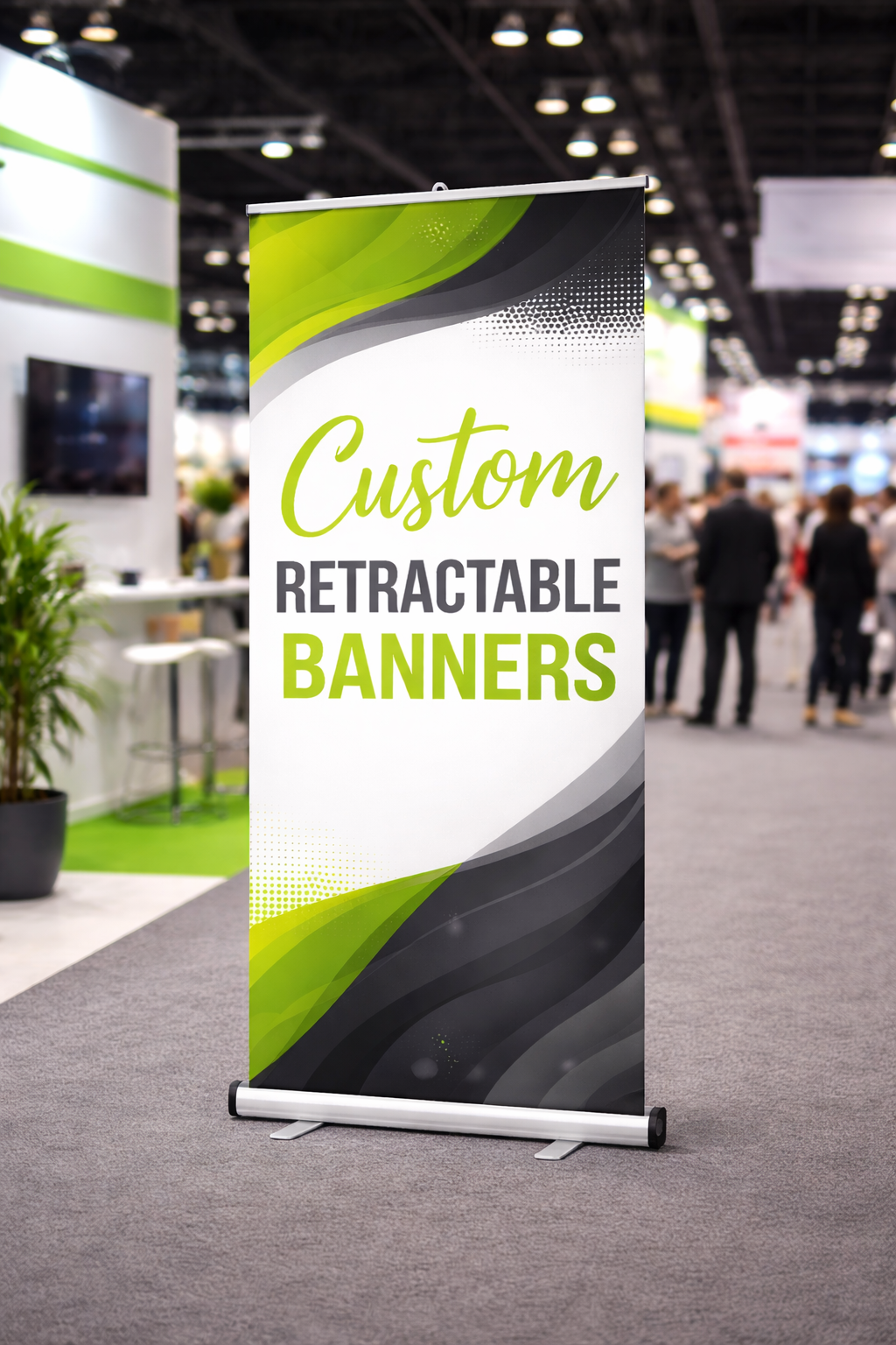 Retractable Banner and Stand